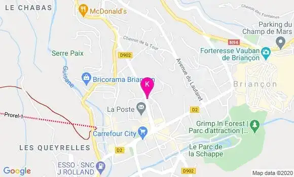 Localisation Caroline Paulin