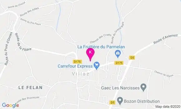 Localisation Elisabeth Mallard Gros
