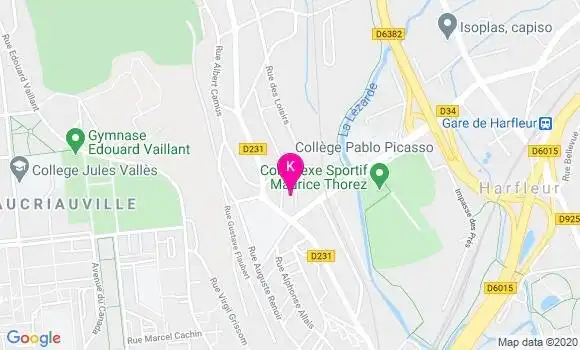 Localisation Jessie Andre