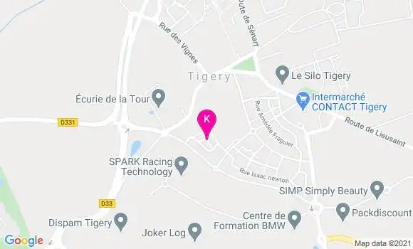 Localisation Alexia Desnous