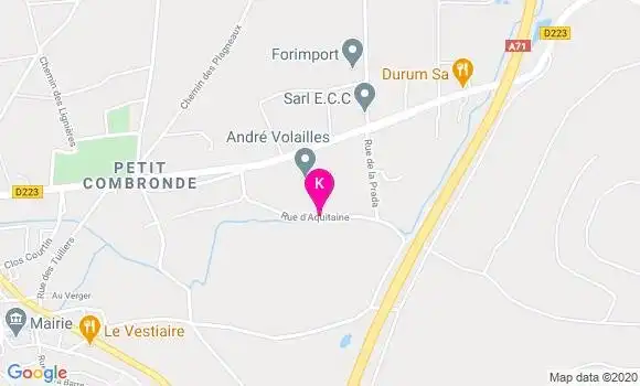Localisation Elise Landon