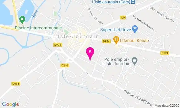Localisation Cecile Mazeau