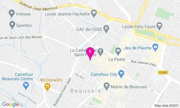 Localisation Eric De Bel