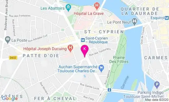 Localisation Laure Barnoux