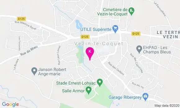 Localisation Jean Charles Gervais