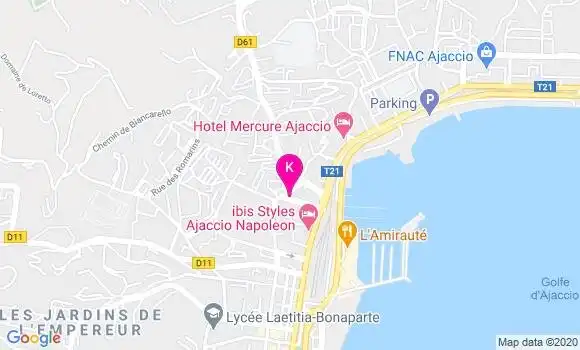 Localisation Camille Biron