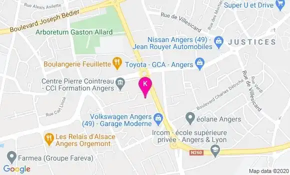 Localisation Alexandre Clouet