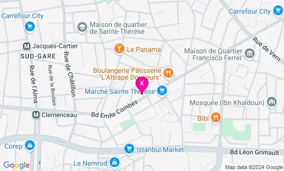 Localisation Claudine Todaro