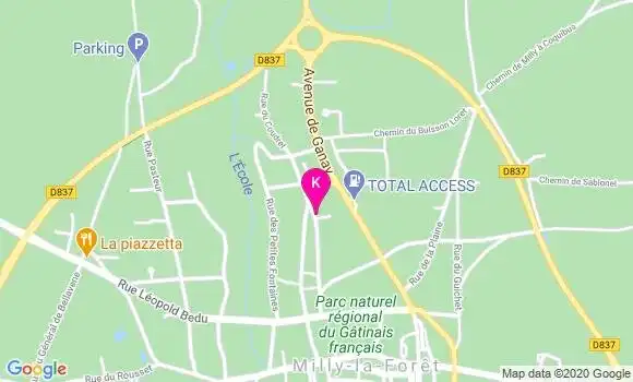Localisation Denis Baduel