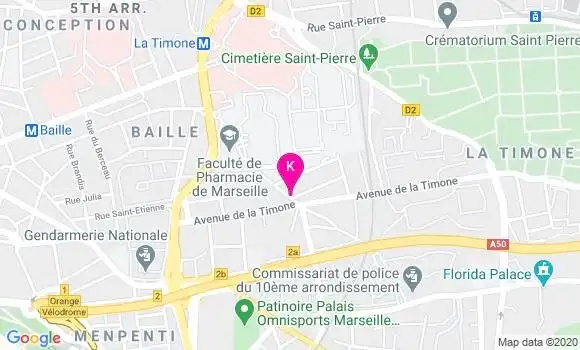 Localisation Amelie Pons