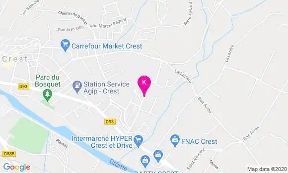 Localisation Thibault Jouve