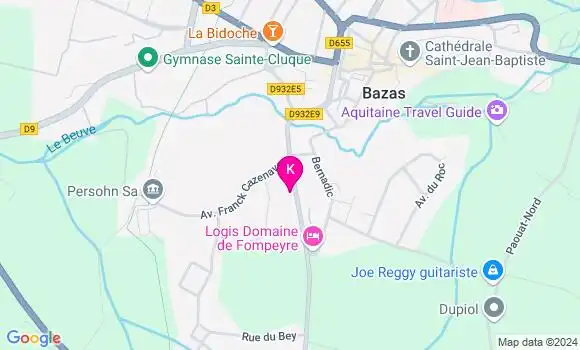 Localisation Julie Lapeyre