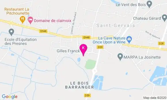 Localisation Franck Gilles