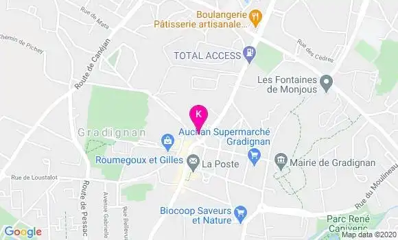 Localisation Estelle Vinconneau