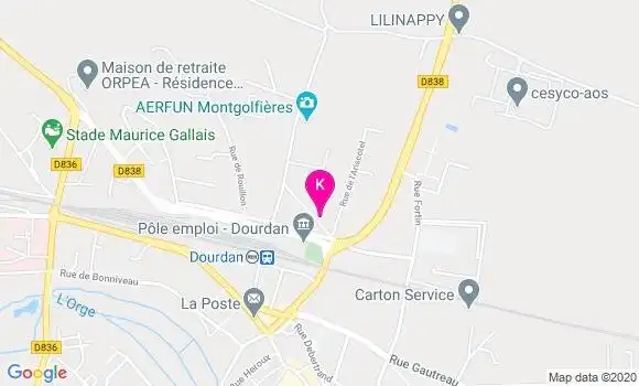Localisation Catheline Perot