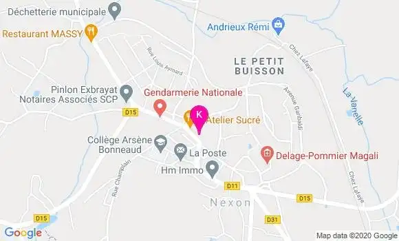 Localisation Bernard Raynaud
