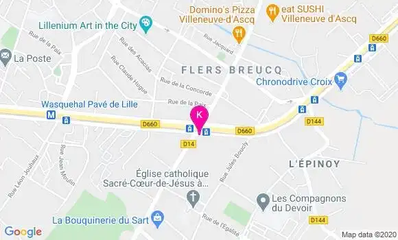 Localisation Corentin Neirynck