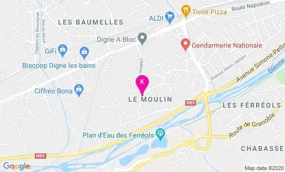Localisation Marie Eve Dho