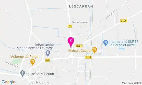 Localisation Aurelie Bonnaventure