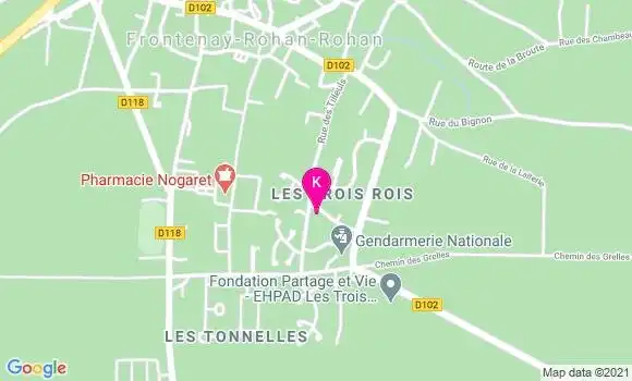 Localisation Melanie Roy