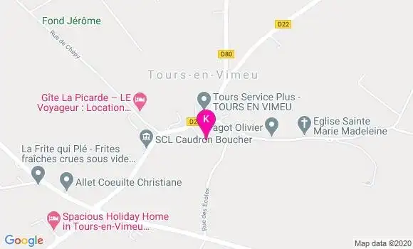 Localisation Eric Legrand