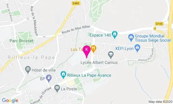 Localisation Faustine Vaudaux