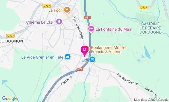 Localisation Geraldine Lagarde
