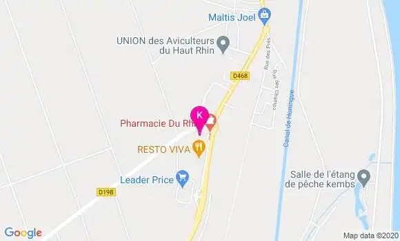 Localisation Aurore Cuny