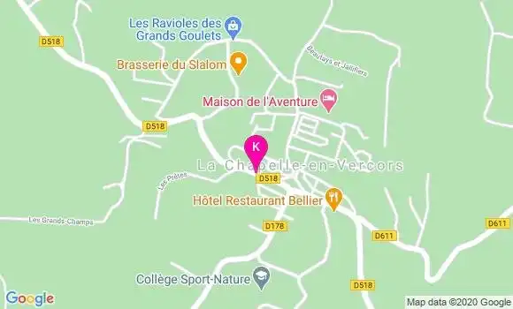 Localisation Thomas Daidone