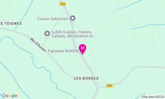 Localisation Fabienne Baron