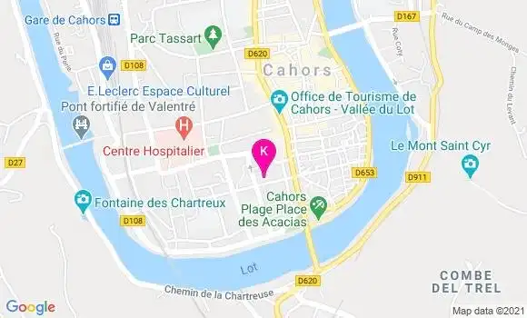 Localisation Magali Taurines