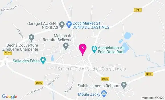 Localisation Christian Messager