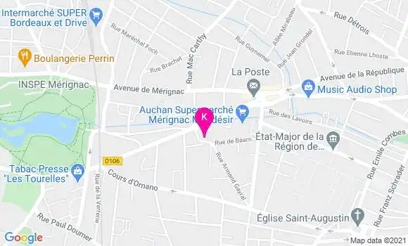 Localisation Amandine Sinoir
