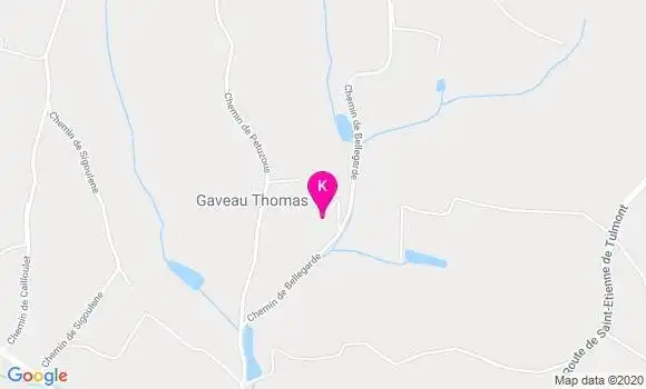 Localisation Thomas Gaveau