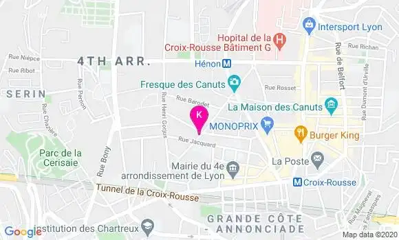Localisation Helene Simonin