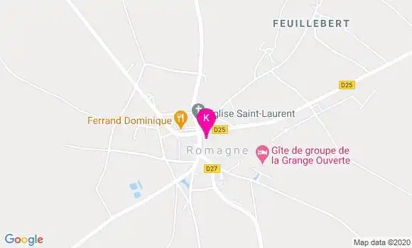 Localisation Coline Bouchez