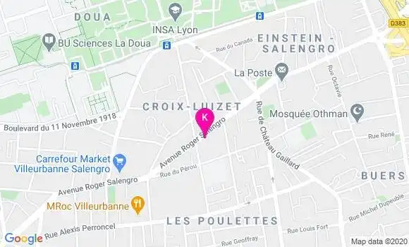 Localisation Floriane Berthier