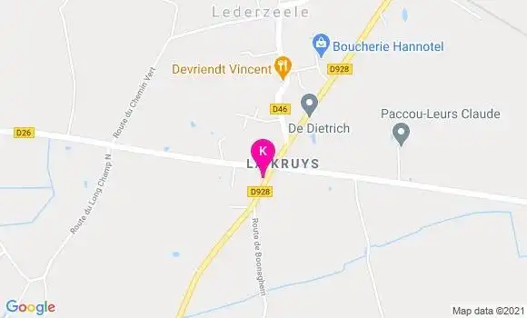 Localisation Agathe Wils