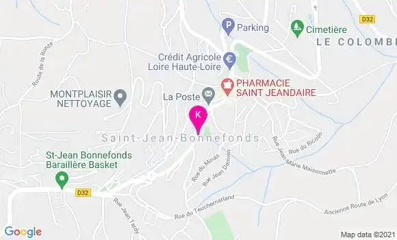 Localisation Timothee Bernard