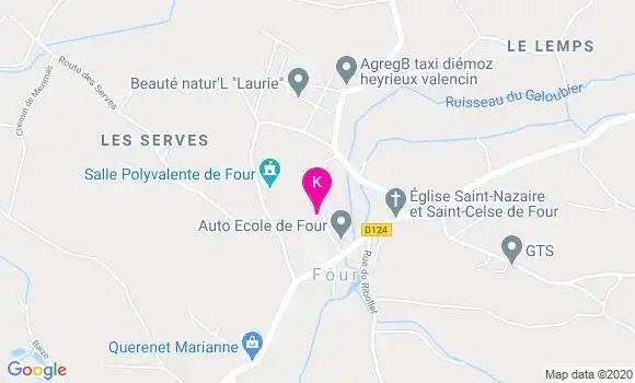 Localisation Anne Laure Foucher