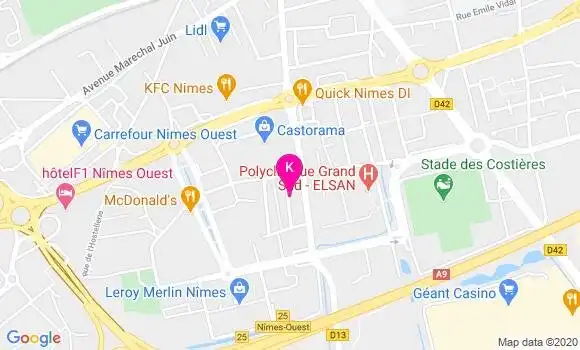 Localisation Camille Higel