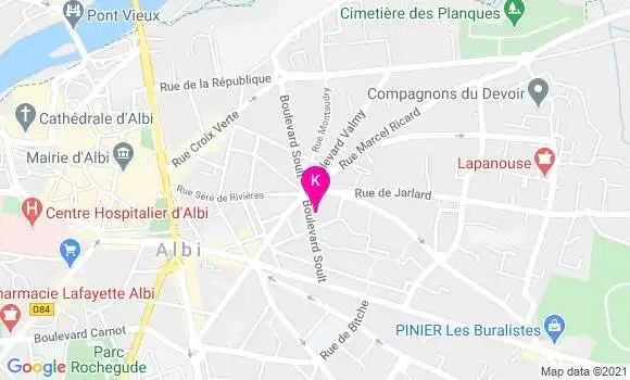 Localisation Jerome Amans