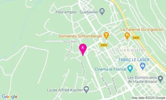 Localisation Thomas Broquet