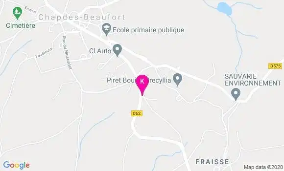Localisation Bertrand Poux