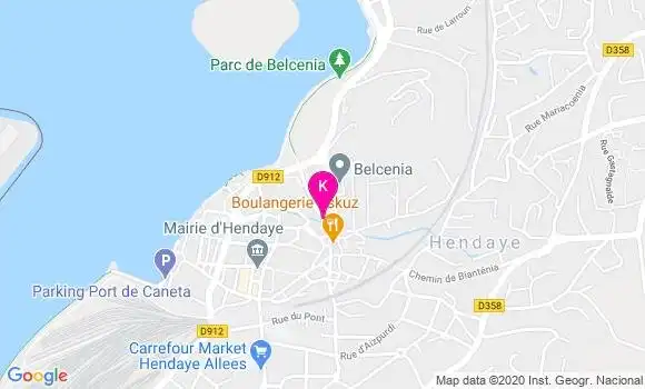 Localisation Nagore Eceizabarrena