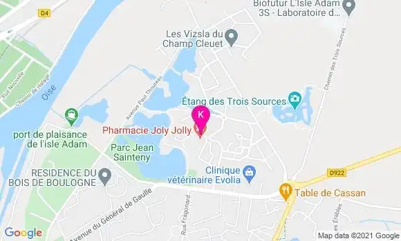 Localisation Marie Portoleau Prevost