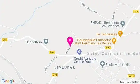 Localisation Michel Pierre