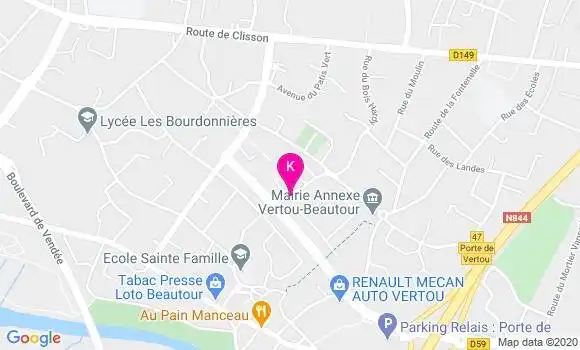 Localisation Corinne Berziou Meillot
