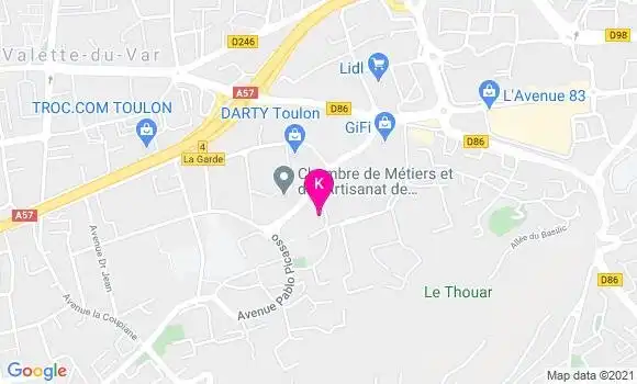 Localisation Claire Macioce Pelissier
