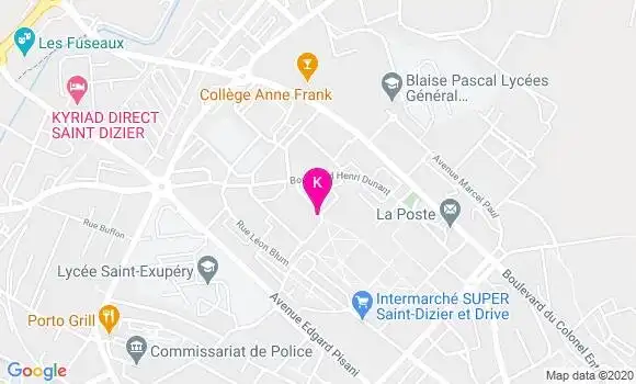 Localisation Mathieu Steffan